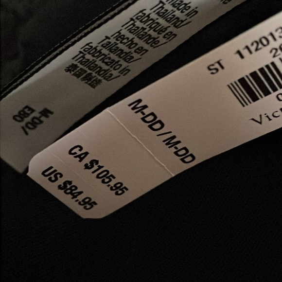 Victorias Secret Heritage Lightly Lined Dream Angels Ribbon Slot Bra Top M-DD - Picture 7 of 7